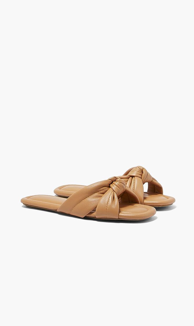 Puffy Knot Sandal