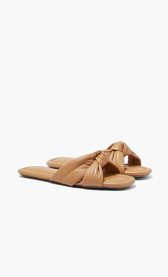 Puffy Knot Sandal