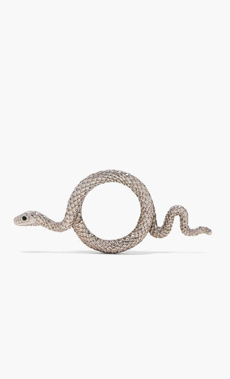 Silver Snake Small Magnifying Glass