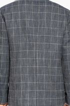 Checked Blazer