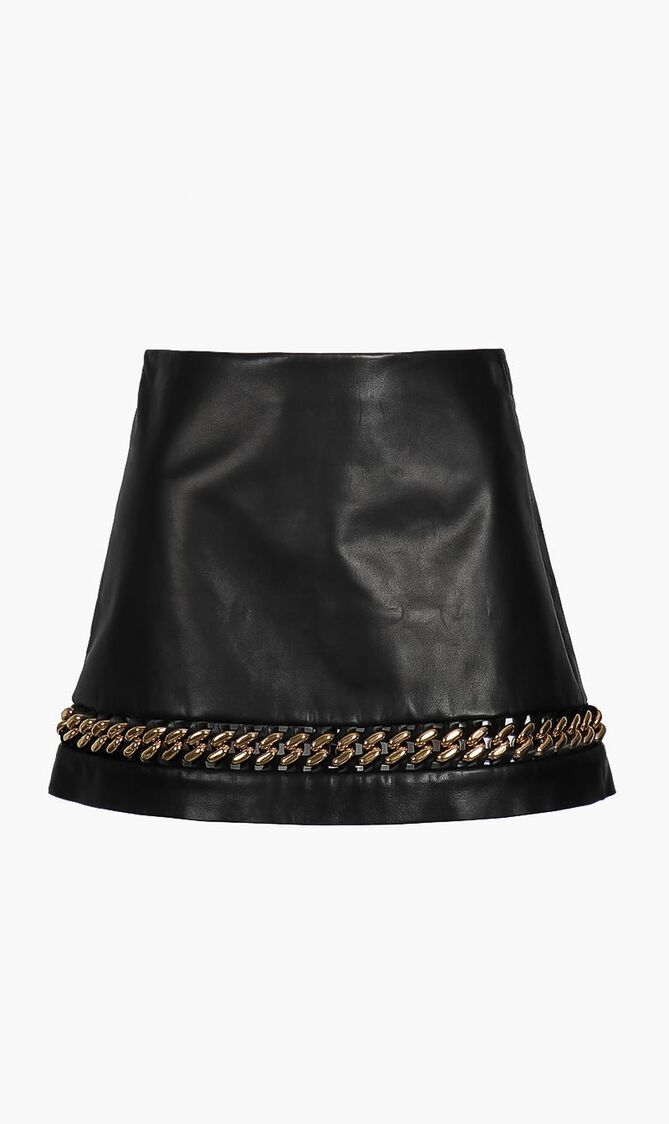 Chain Mini Skirt