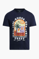 SS CN PALM WINDOW TEE