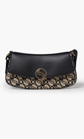 Rafia Crossbody Bag