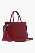 Leather Top Handle Bag