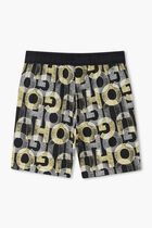 Logo Print Swim Trunks