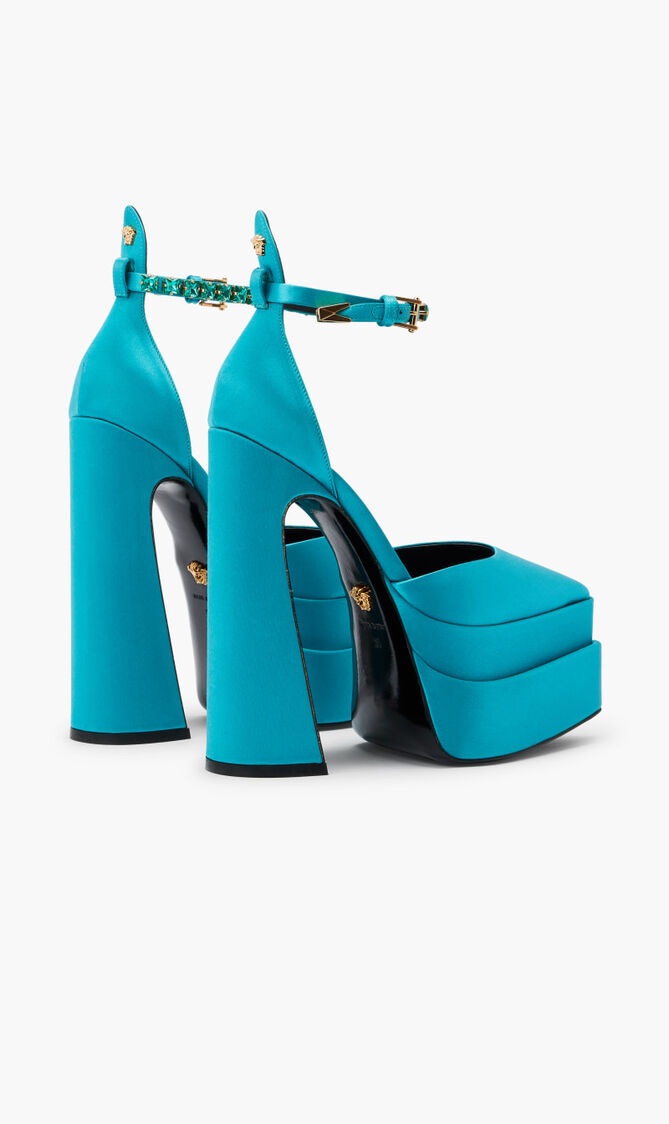 Decollete T.160 Raso+Strass