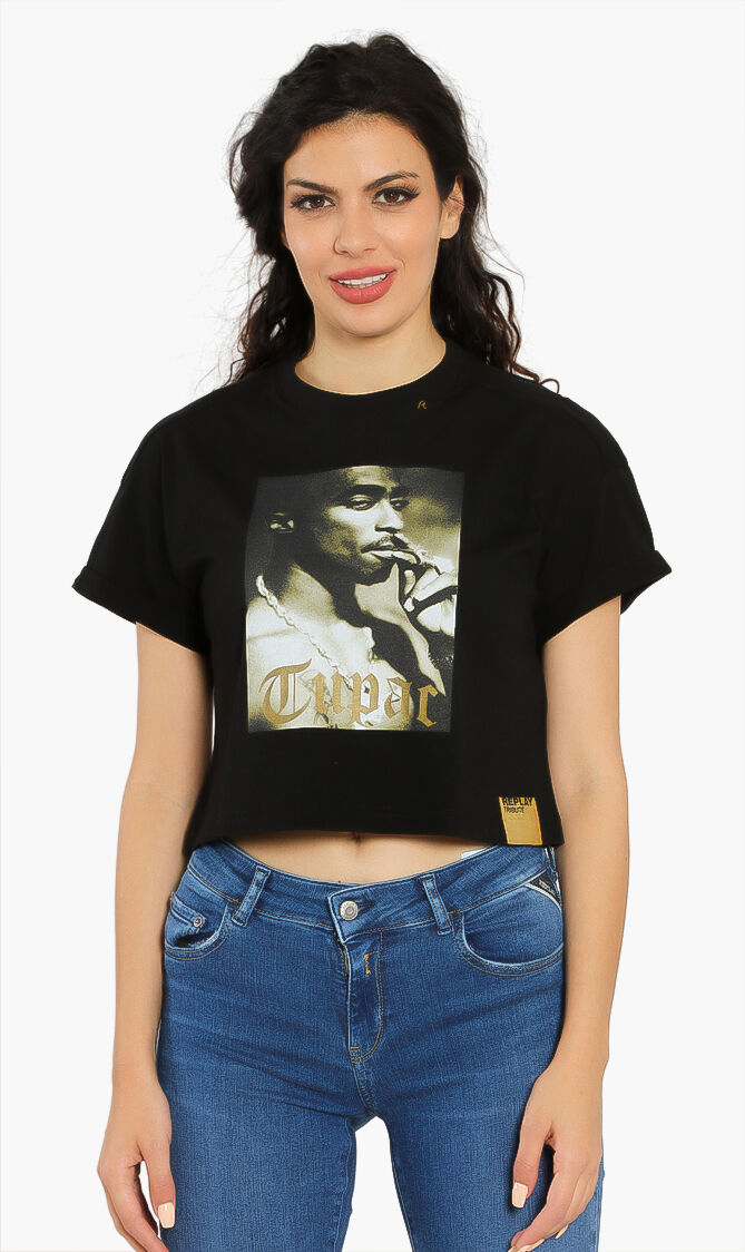 Buy REPLAY Tupac Tribute T shirt Limited Edition for SAR 160.00