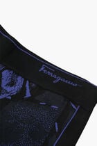 Printed Wide Trousers