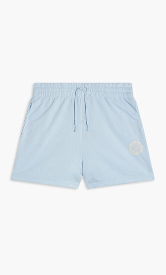 HIGH WAISTED SHORTS GRAPHIC LOGO PUFF P
