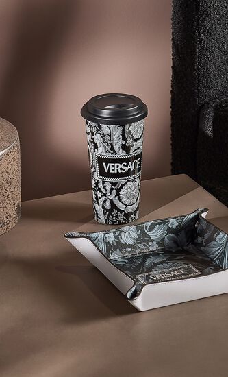 Barocco Travel Mug Black