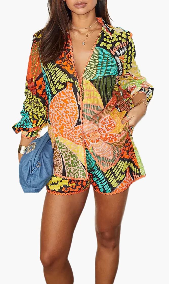 FIJI ELISSA SHORTS- MULTI