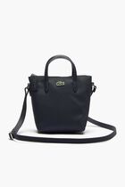 Pique Coated Canvas Mini Zip Tote Bag