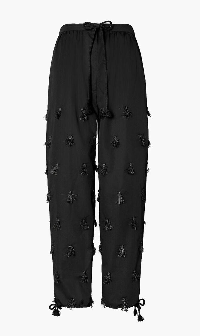 Poplin Drawstring Pants