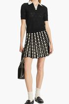 T Monogram Pointelle Polo