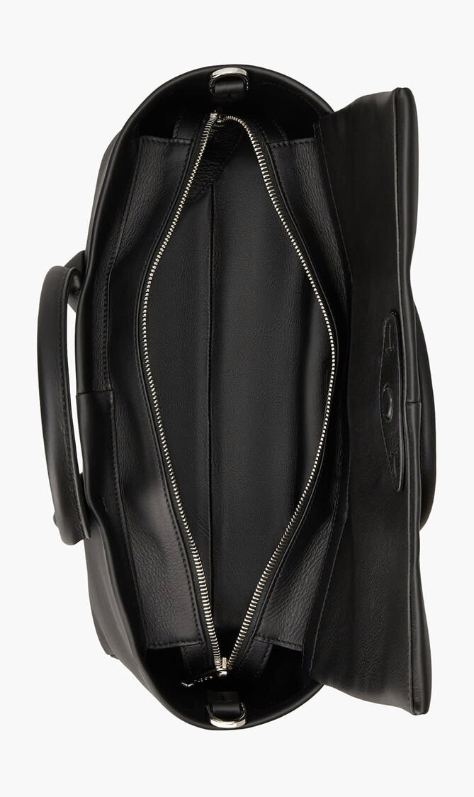 Di Bag Reverse Flap In Leather Small