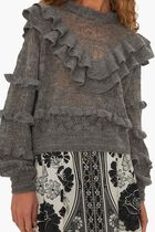 Ruffles Knit Sweater