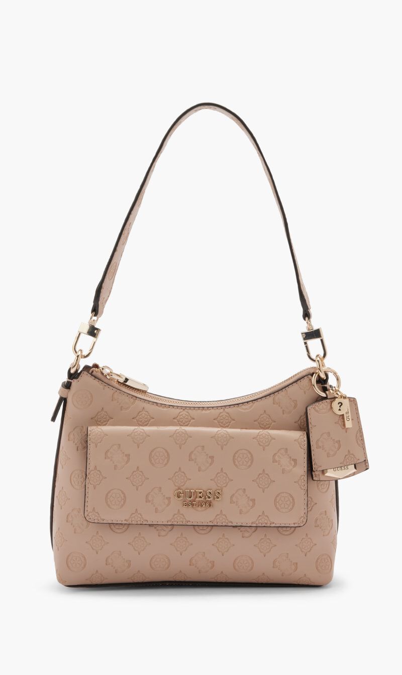 Buy GUESS SIRRAH TOP ZIP SHOULDER BAG for AED 295.00 The Deal Outlet