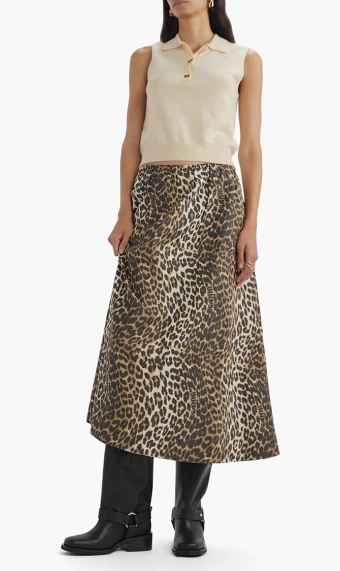 Biker tubular mid shaft boots