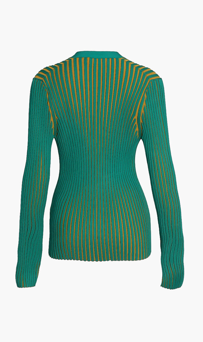 Plaited Rib Cardigan