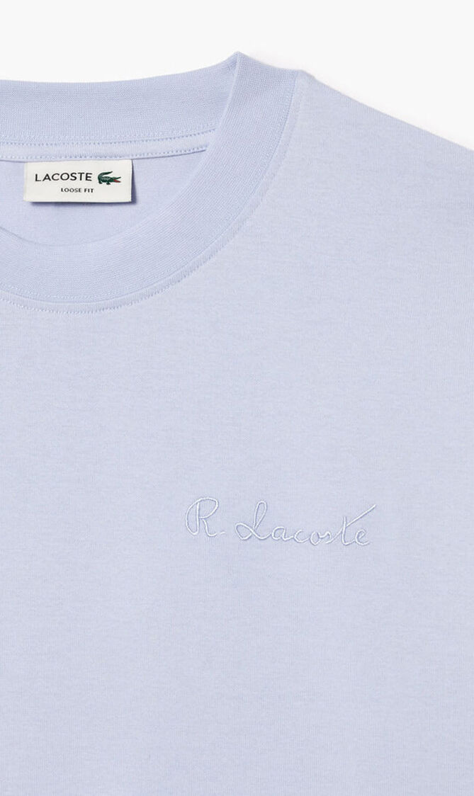 Loose Fit Heavy Cotton Embroidery T-shirt