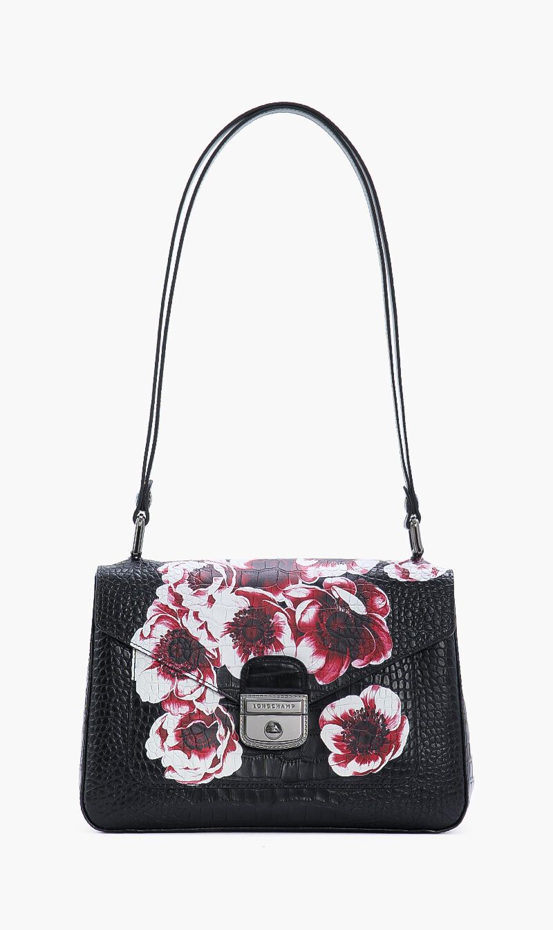 Longchamp floral bag best sale