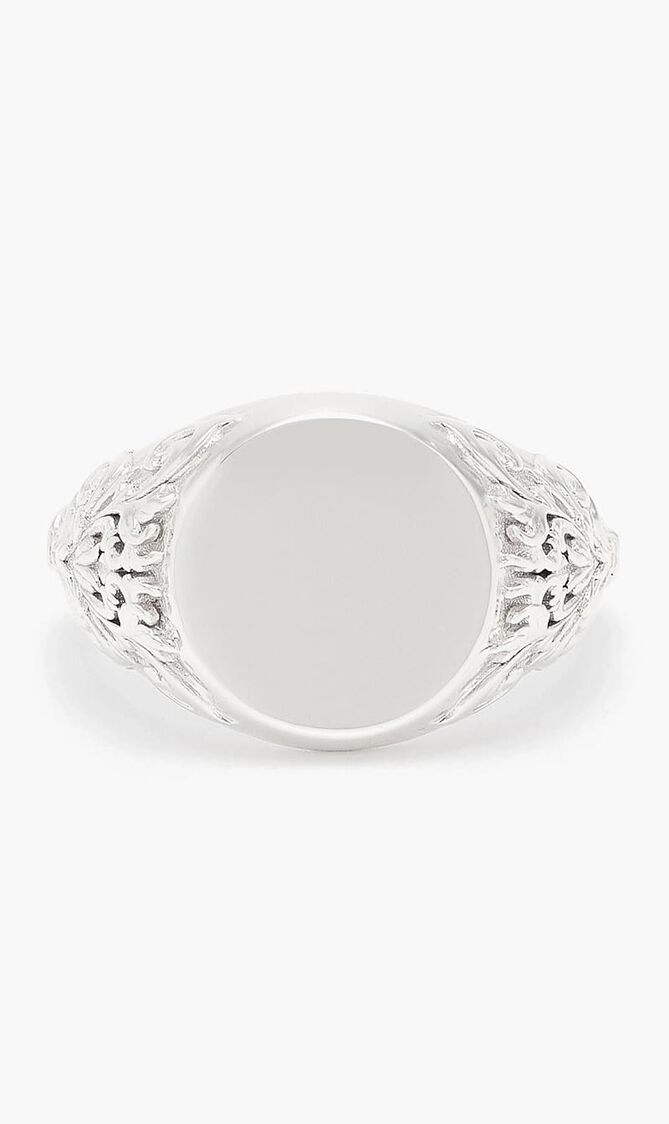 CL SIGNET RING SILVER