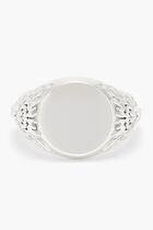 CL SIGNET RING SILVER