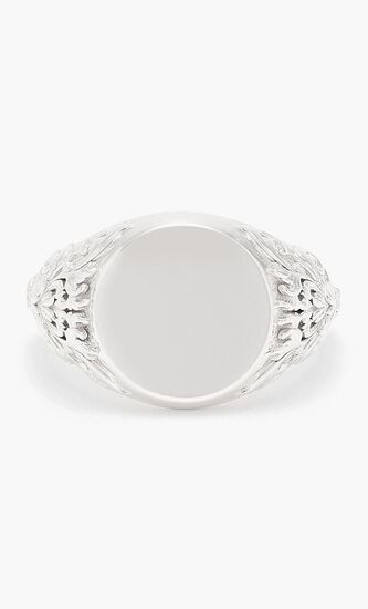 CL SIGNET RING SILVER