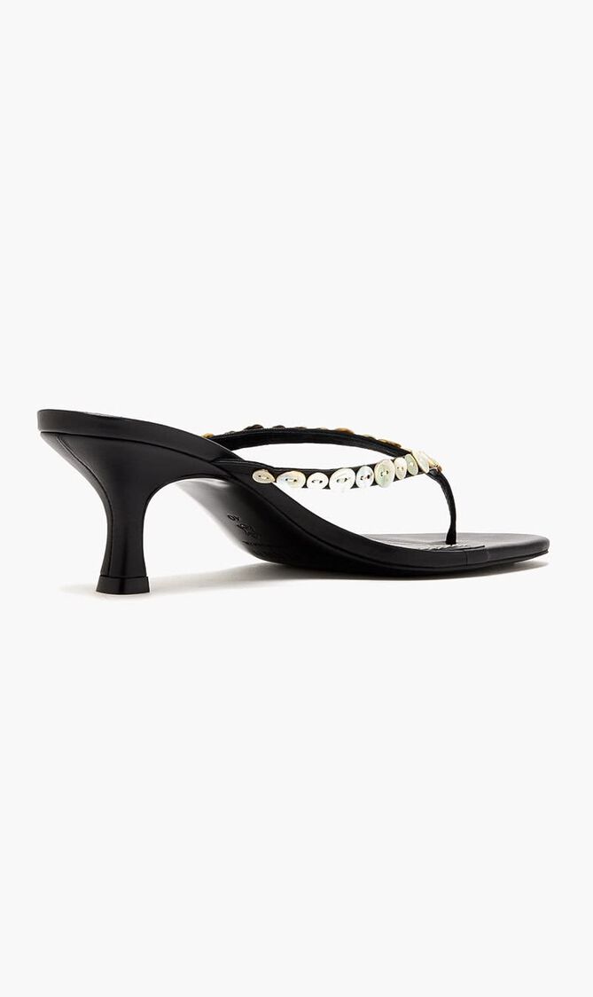 FREJA THONG KITTEN HEEL