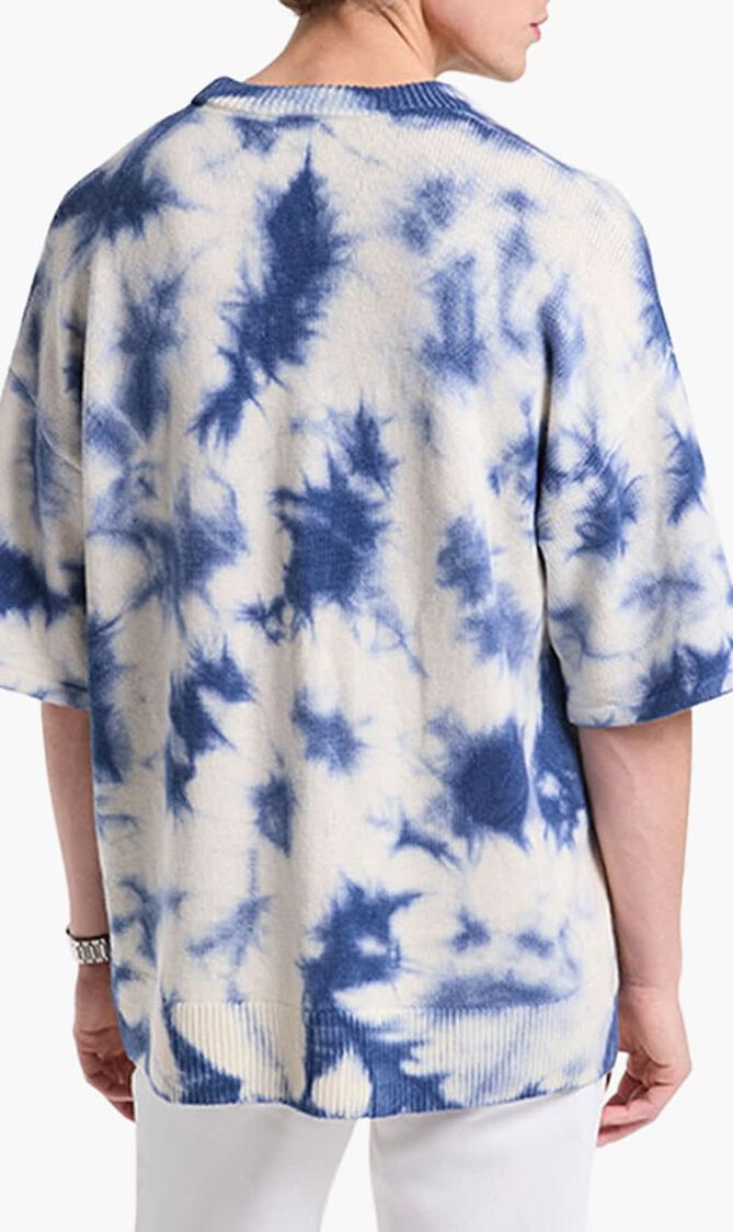 Tie Dye Print Sweater
