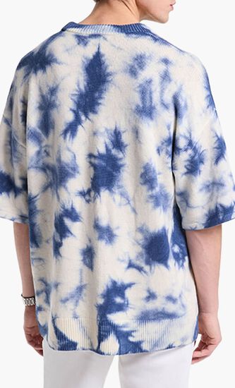 Tie Dye Print Sweater