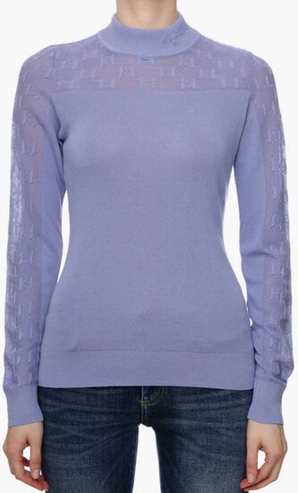 LIGHTWEIGHT LOGO TURTLENECK
