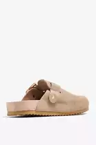 Suede Sabots