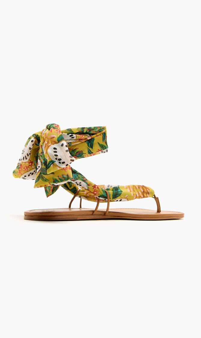 BIRIBA SCARF STRAP SANDAL