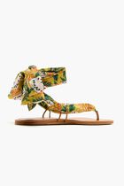 BIRIBA SCARF STRAP SANDAL