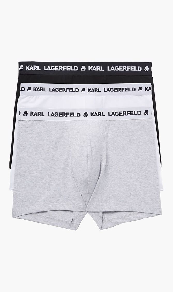 Logo Monochrome Trunks - 3 Pack
