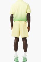 Long Branded Swim Trunks