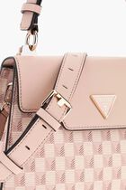 G Wave Top Handle Flap Handbag