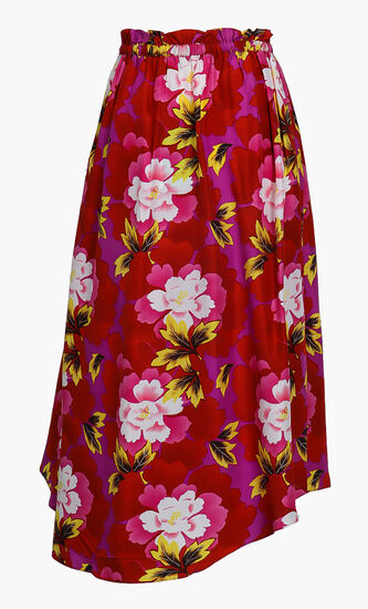 Long Belted Skirt