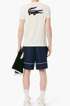 Printed Diamond Taffeta Tennis Shorts