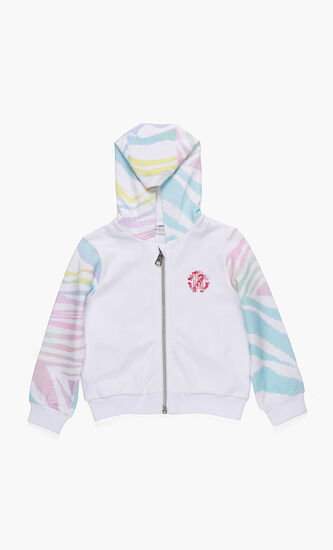 Zebra Full Zip Hoodie