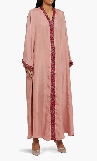 Glitter Trim Dress