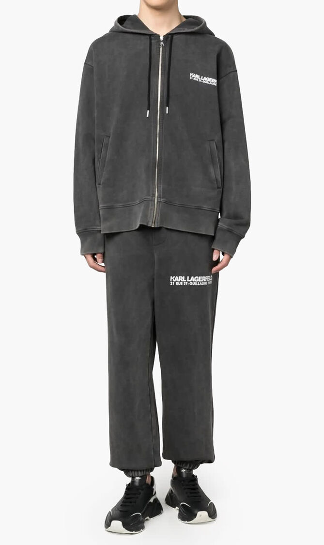 Rue St-Guillaume Zip-Up Hoodie