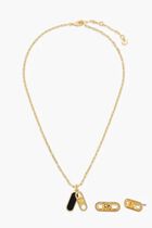 PREMIUN PENDANT NECKLACE AND STUD EARRING SET