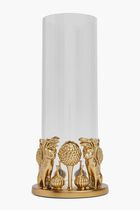 Leopard & The Lake Vase Small Gold