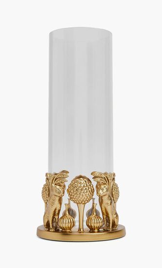 Leopard & The Lake Vase Small Gold