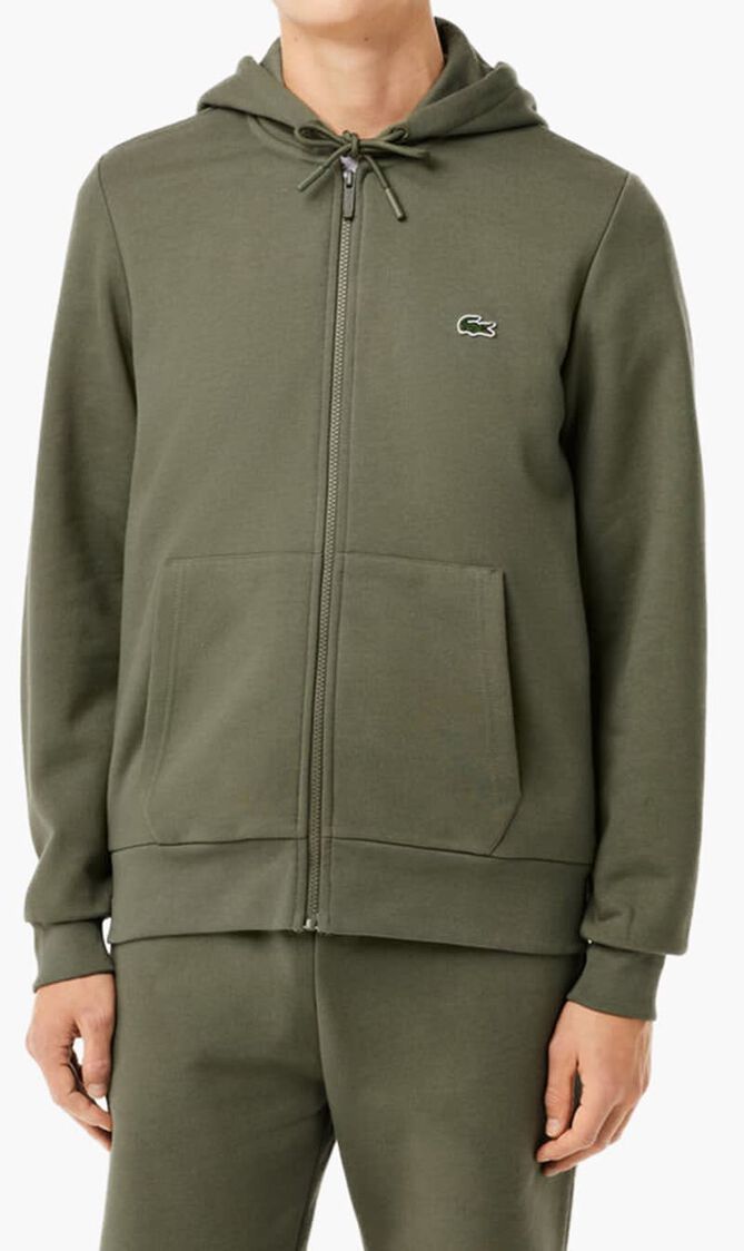 Zip-up Fleece Hoodie