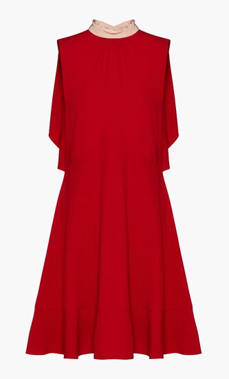 Back Ruffle Dress