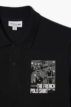 Back and Front Print Movement Polo Shirt Back and Front Print Movement Polo Shirt