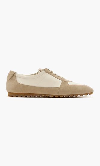 UMA SNEAKER NAPPA KID SUEDE LEATHER CREAMY SAND